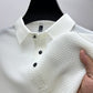 👔 ¡50 % DE DESCUENTO AHORA! ❄️ Camisa de seda helada para hombre: transpirable y que absorbe la humedad, ligera y cómoda para el verano y ocasiones formales 🌞🔥