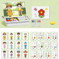 🧩 60% DE DESCUENTO ! 🎨 Puzzles Magnéticos de Vestir para Caras - Juego Educativo de Doble Cara para Niños, Ideal para Viajes y Aprendizaje Creativo ✨🧒