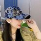 📢📢40 % de réduction !! ⏰Casquette de baseball en maille avec motif papillon en losanges