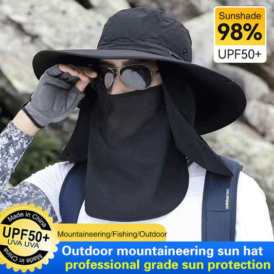 Chapeau de soleil d'alpinisme imperméable et anti-poussière
