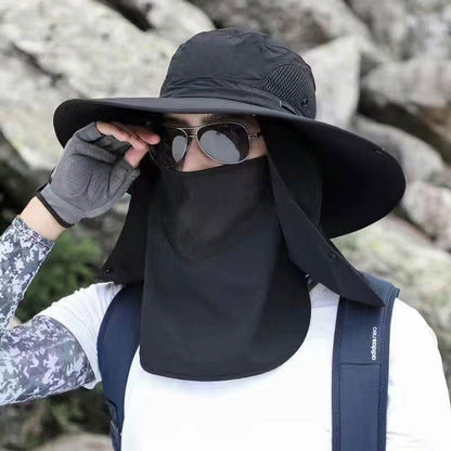 Chapeau de soleil d'alpinisme imperméable et anti-poussière