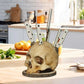 💀 50% DE DESCUENTO ! 🔥 Soporte para Cuchillos con Forma de Calavera en Resina - Diseño Único y Estable para Cocina o Colección 🍴✨
