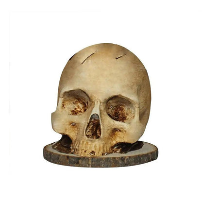 💀 50% DE DESCUENTO ! 🔥 Soporte para Cuchillos con Forma de Calavera en Resina - Diseño Único y Estable para Cocina o Colección 🍴✨