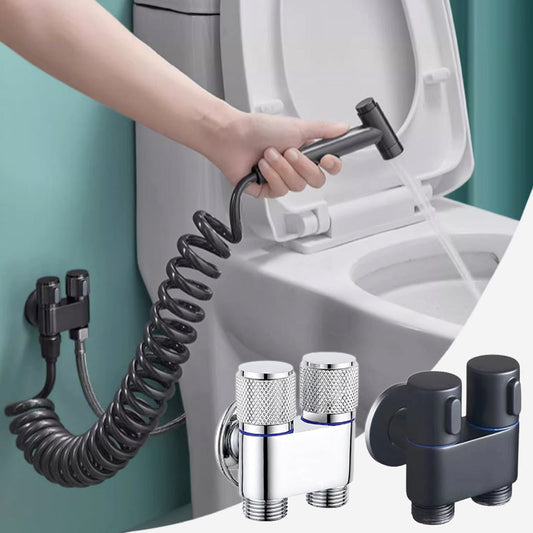 🔥 50 % DE DESCUENTO – Válvula de ángulo de salida de doble interruptor 1/2" 🔧✨