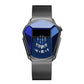 Montre-bracelet pour homme avec technologie en acier inoxydable et montre à quartz tendance