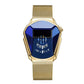 Montre-bracelet pour homme avec technologie en acier inoxydable et montre à quartz tendance