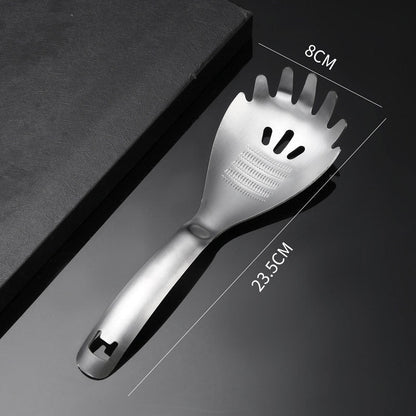 🔥 50% sparen! Ein Löffel, fünf Funktionen! – 5-in-1 Multifunktions-Küchenlöffel aus Edelstahl – ideal zum Kochen, Backen & für die Küche ✨🥄