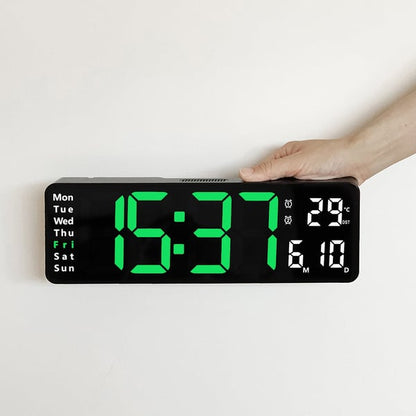 💡🌙 -50% ! 🔄Horloge numérique auto – Luminosité auto & heure d'été.