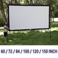 📺 ¡50% DE DESCUENTO OFERTA ESPECIAL 2025! ✨ Pantalla Gigante Portátil para Cine al Aire Libre - Proyección 4K HD con Soporte Ajustable para Fiestas en el Jardín 🎬🌟