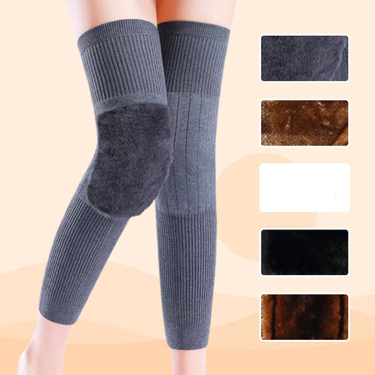🦵 ¡COMPRA 1 Y LLÉVATE 1 GRATIS! ❄️ Rodilleras gruesas de felpa anti-frío: aislamiento térmico para trabajar de rodillas o realizar tareas domésticas 🧹🏠