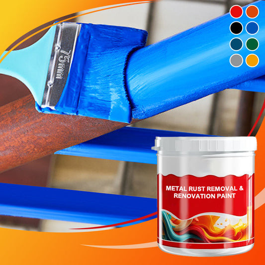 🛡️ 50% DE DESCUENTO ! ✨ Pintura Renovadora y Antióxido para Metales - Restaura y Protege Superficies Oxidadas sin Decapar, Acabado Duradero 🔧🌟
