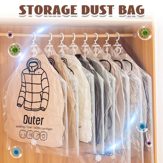 📦 50% DE DESCUENTO ! 🔥 Bolsas de Almacenamiento al Vacío Colgantes - Ahorran 80% de Espacio en Armarios, Ideales para Ropa y Mantas 🧥✨