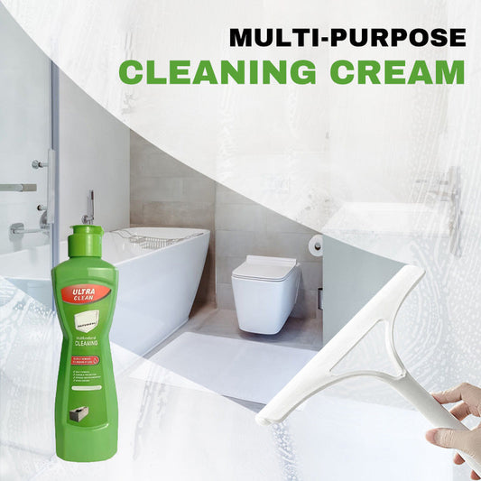 🧽 ¡COMPRA 2 LLEVA 3! ✨ Crema Limpiadora Multiusos - Elimina Manchas Difíciles en Superficies sin Dañarlas 🏡✨