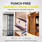 🚪 ACQUISTA 1, OTTIENI 1 GRATIS! 🧲 Chiudiporta Magnetico Non Perforato – Installazione Facile, Chiusura Silenziosa & Forza Regolabile per Casa/Ufficio 🔧✨📦