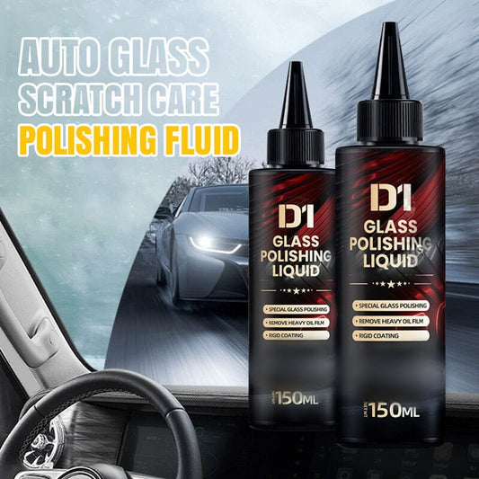 💥 ¡Compra 2 y recibe 1 GRATIS! 🧴 Líquido Pulidor para Cristales de Auto – Elimina rayaduras y protege tu parabrisas