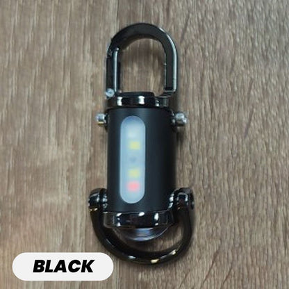 🔦 50% DE DESCUENTO ! ✨ Linterna Llavero 1200 Lúmenes Impermeable - Superbrillante para Emergencias, Camping o Trabajos Nocturnos 🚨🔑