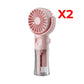 🌟💧 PROMO FLASH 50% ! Ventilateur Brumisateur Portable Rechargeable – 4 Vitesses, Brume Nano Hydratante, Silencieux, USB Type-C, 4 Coloris, Idéal Bureau & Voyage ✨