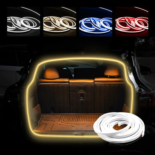 🔥 Compre 2 y ahorre 6,99 $! 🚗💡 Tira de luz para lámpara decorativa del maletero del coche ✨