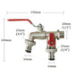 🚰 PROMO EXCLUSIVE : 52% DE RÉDUCTION ! ⚙️ Robinet de Jardin Universel en Acier Inoxydable à Double Sortie – Vannes Indépendantes, Installation Facile & Robuste 🔧