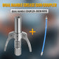 🛢️ 50% DE RÉDUCTION! 🔧 Coupleur de Graisseur à Double Poignée Haute Pression – Connexion Universelle, Robuste & Anti-Fuite pour Atelier ⚙️