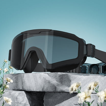 Lunettes de natation grand cadre HD antibuée