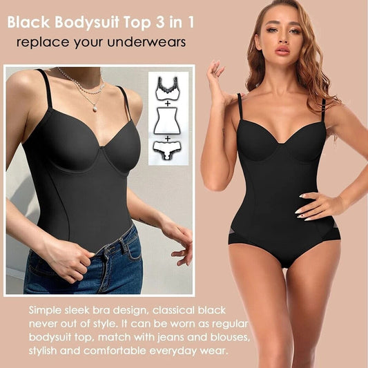 💎 -50% SUR LE BODY SHAPEWEAR ! 💎 Soutien-Gorge Intégré, Contrôle Vente/Taille & Tissu Doux Respirant ✨