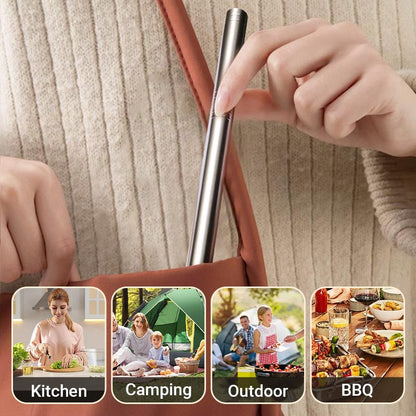🎁🔥 ¡Compra 2, lleva 1 GRATIS! 🍎🔪 Cuchillo multiusos portátil para frutas con funda ✨