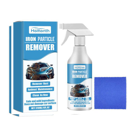 🚗🌟 Spray Éliminateur de Particules de Rouille & Fer pour Voiture – Nettoyage Profond Rapide (Format 500 ml)