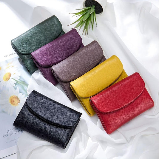 💼 60% DE DESCUENTO ! ✨ Cartera Unisex de Piel Granulado - Diseño Minimalista con Múltiples Ranuras para Tarjetas y Monedas 💳🔗