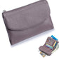 💼 60% DE DESCUENTO ! ✨ Cartera Unisex de Piel Granulado - Diseño Minimalista con Múltiples Ranuras para Tarjetas y Monedas 💳🔗