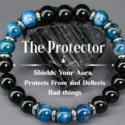 📿 ACHETEZ 2, OBTENEZ 1 GRATUIT! 💎 Bracelet Perles en Pierre Naturelle – Dégradé translucide, polie & énergie positive – Unisexe, idéal au quotidien ✨