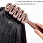 Cepillo para el cabello con cerdas de jabalí y diseño curvo
