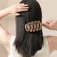 Cepillo para el cabello con cerdas de jabalí y diseño curvo