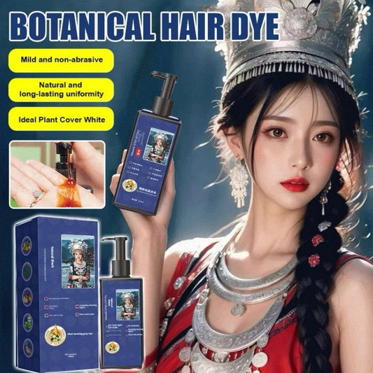 🌿 ¡COMPRA 2 LLEVA 3! ✨ Tinte Capilar con Extractos Botánicos - Cobertura de Canas Suave y Natural, Sin Amoníaco ni Daño al Cabello 💆‍♀️🧴