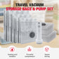 Ensemble de sacs de rangement sous vide de voyage avec pompe portable