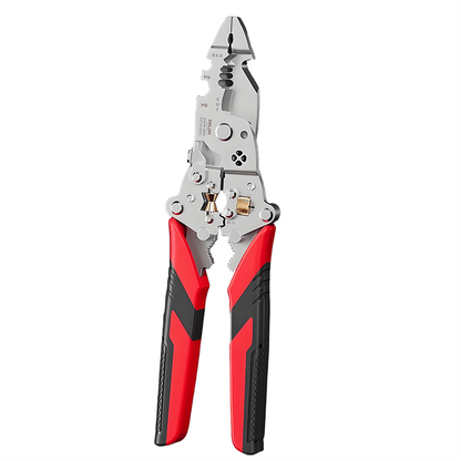 🔥 Comprar 2 y llevarse 1 GRATIS – Envío gratuito! 🛠️ Pelacables de alambre de acero inoxidable plegable 16 en 1 ✨
