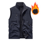 🧥 ¡60% DE DESCUENTO! 👕 Chaleco Sin Mangas Extragrande para Hombre - Estilo Urbano con Múltiples Bolsillos y Tejido Transpirable 🏙️✨