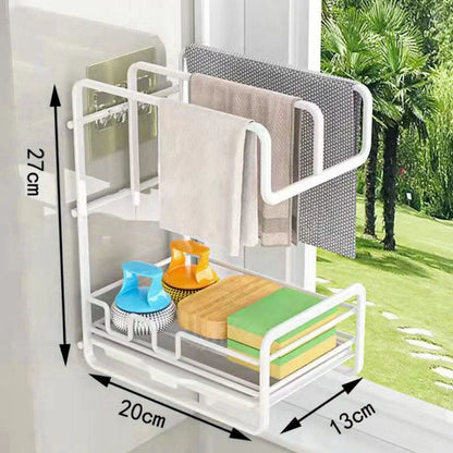 🎁✨ ¡Compra 2, lleva 1 GRATIS! 🧺 Organizador de trapos de cocina y escurridor 👍✨