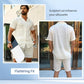 🔥 60 % DE DESCUENTO – Conjunto de 2 piezas: Camiseta de manga corta y pantalones cortos de talle alto para hombres 👕✨