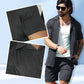 🔥 60 % DE DESCUENTO – Conjunto de 2 piezas: Camiseta de manga corta y pantalones cortos de talle alto para hombres 👕✨