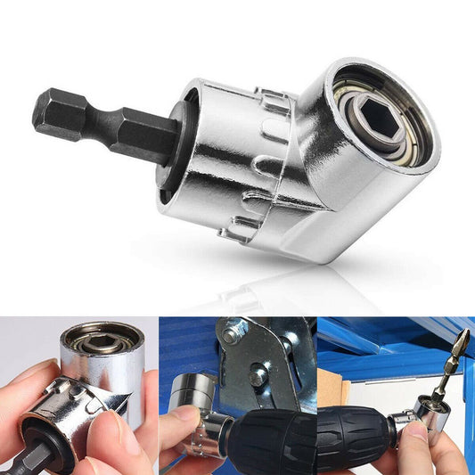 🔩 ¡COMPRA 2 LLEVA 3! 📐 Extensión de Taladro con Cabezal 105° - Acceso a Espacios Angostos para Atornilladoras Eléctricas 🛠️✨
