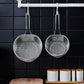 🧼🔪 Passoire inox 304 hygiénique – Ne rouille pas, sans odeur, idéale pour filtrer bouillons, quinoa et salades, l’indispensable des cuisines saines et modernes 🌿✨