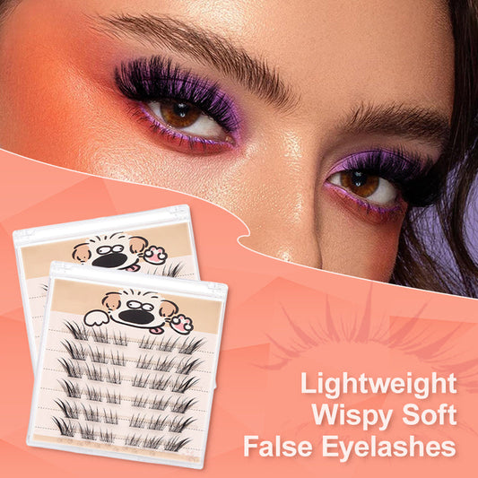 👁️ 50% DESCUENTO ! ✨ Pestañas Falsas Ultra Livianas y Delgadas - Acabado Natural y Aplicación Sin Pesadez 🎁📦