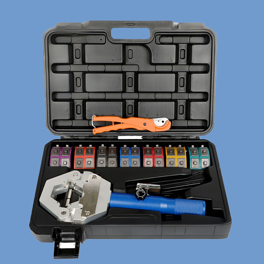 🔥 69 % DE DESCUENTO – Kit portátil para prensar mangueras hidráulicas 🛠️✨