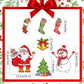 🎄 ¡COMPRA 2 LLEVA 3! 🎅 Pegatina Magnética Navideña - Adhiere sin Daños en Neveras, Coches y Superficies Metálicas 🧲🎁