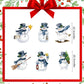 🎄 ¡COMPRA 2 LLEVA 3! 🎅 Pegatina Magnética Navideña - Adhiere sin Daños en Neveras, Coches y Superficies Metálicas 🧲🎁