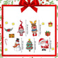 🎄 ¡COMPRA 2 LLEVA 3! 🎅 Pegatina Magnética Navideña - Adhiere sin Daños en Neveras, Coches y Superficies Metálicas 🧲🎁