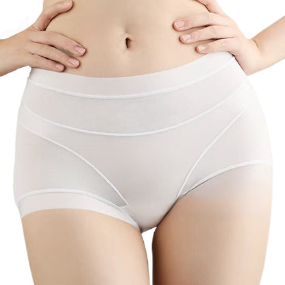 💎 Achetez-en 1, obtenez-en 1 gratuitement ! 💎 Sous-vêtements Courts Haute Taille pour Femme – Respirants, Sans Couture & Confort Hygiénique 🩲