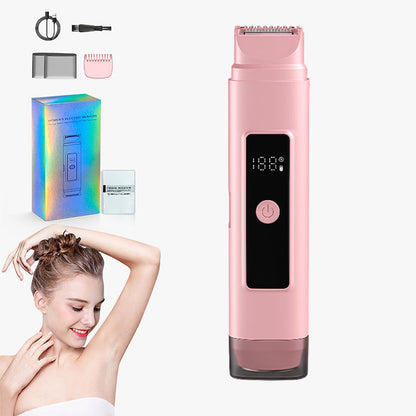 Tondeuse électrique double tête pour maillot et corps