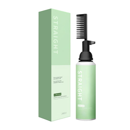 💆‍♀️ ¡COMPRA 2 LLEVA 3! ✨ Crema Alisadora con Peine Incorporado - Alisado Instantáneo y Sin Enjuague para un Cabello Sedoso 🌸📦